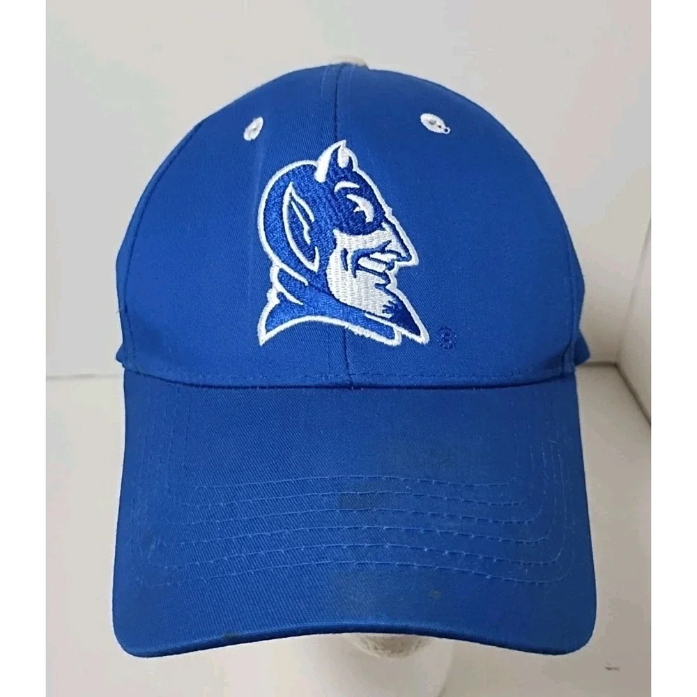 NCAA Duke Blue Devils University Basketball Adult Strapback Hat Royal Blue‎